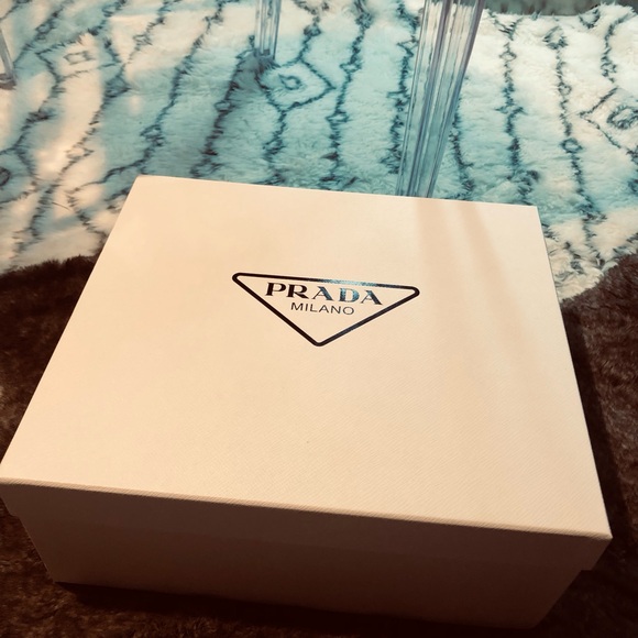 Prada Gold Rubber Monolith sandals - Picture 10 of 10